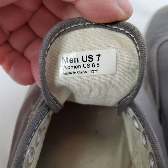 Vans Womens 8.5 Men 7 Skateboarding Off The Wall Skater Canvas Low Top Sneaker - Picture 7 of 8